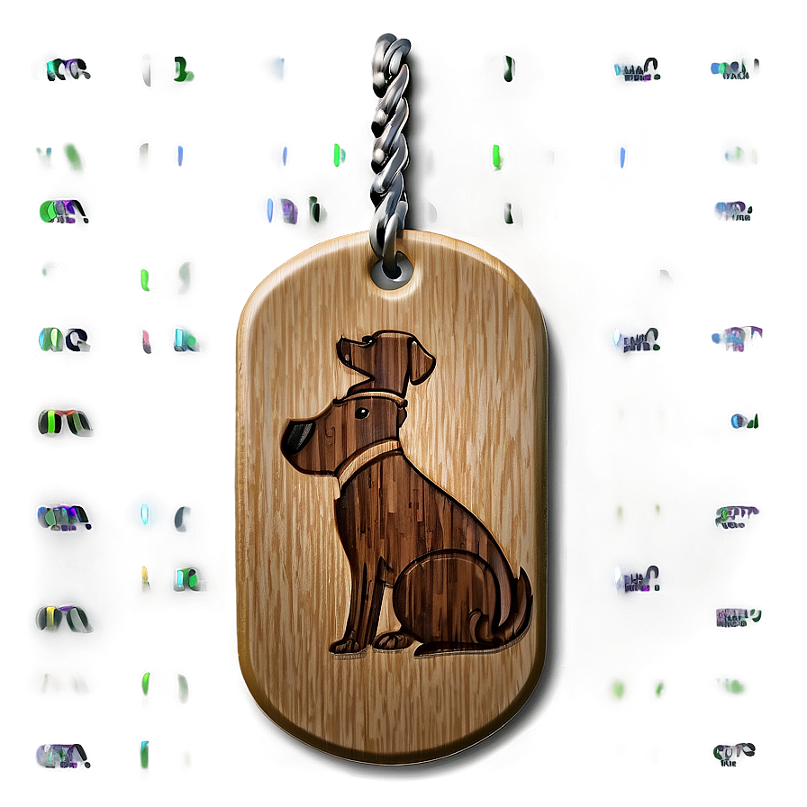 Wooden Dog Tag Png 74