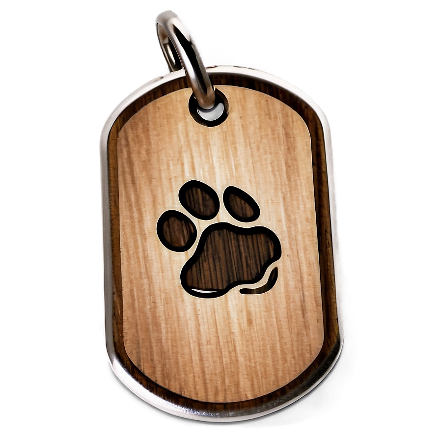 Wooden Dog Tag Png 75