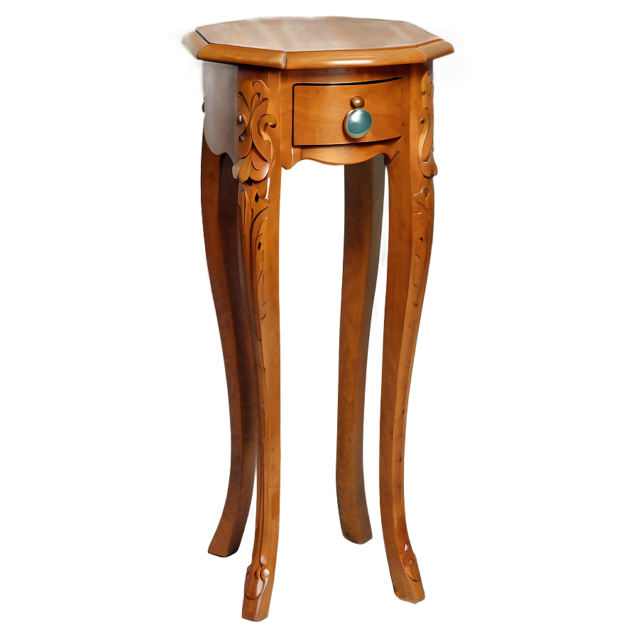 Wooden End Table Png 06292024