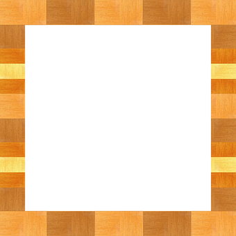 Wooden Frame Black Center