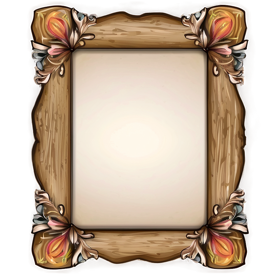 Wooden Frame Border Png 14