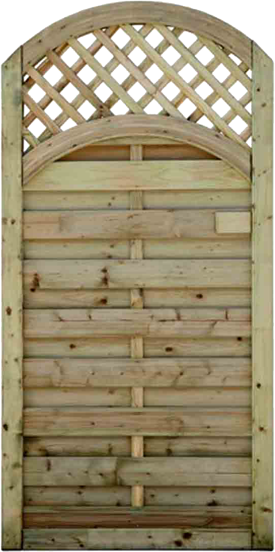 Wooden Lattice Garden Gate.png