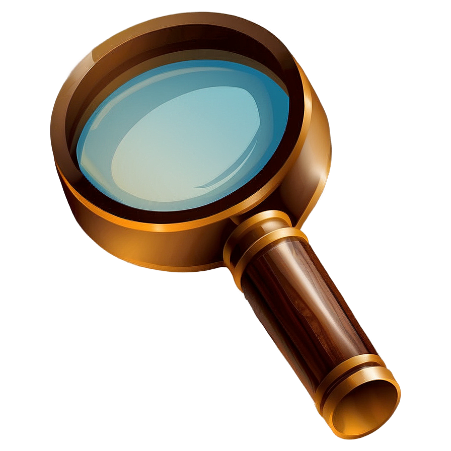 Wooden Magnifying Glass Png Dgd8