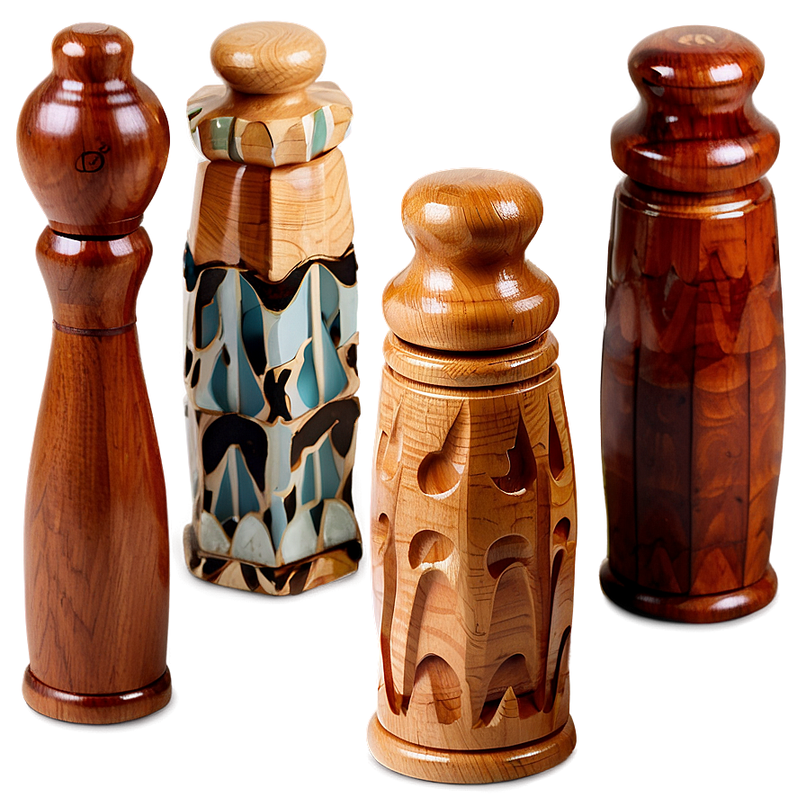 Wooden Pepper Shaker Png Tts49