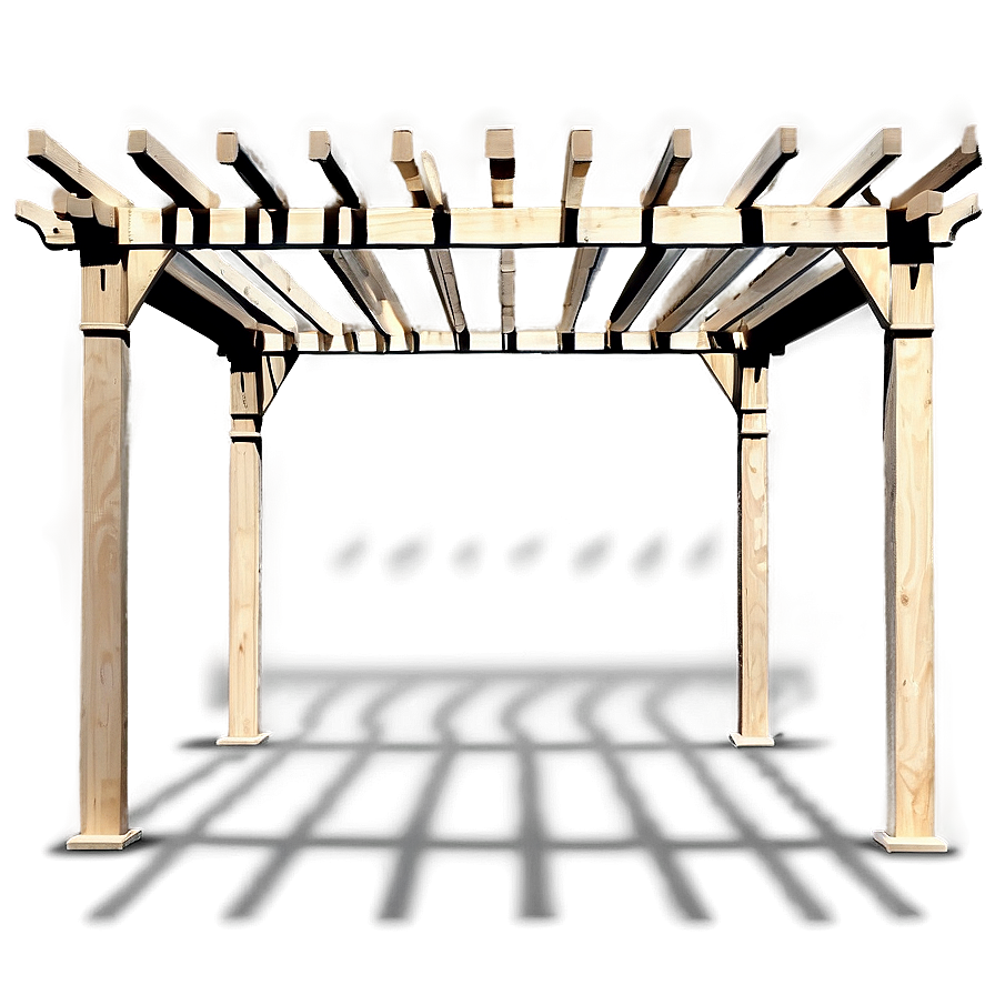 Wooden Pergola Png Euq4