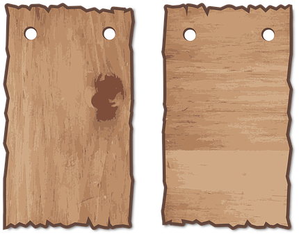 Wooden Planks Graphic Illustration