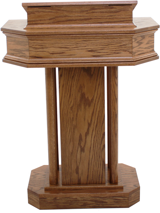 Wooden Podium Stand