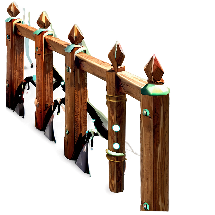 Wooden Post For Railings Png 06272024