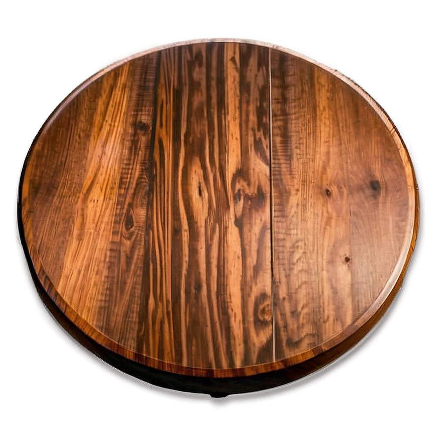 Wooden Round Table Png Enk