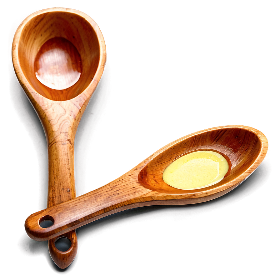 Wooden Soup Spoon Png 06132024