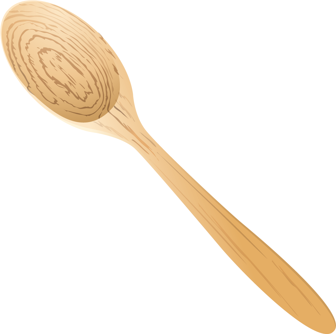 Wooden Spoon Illustration