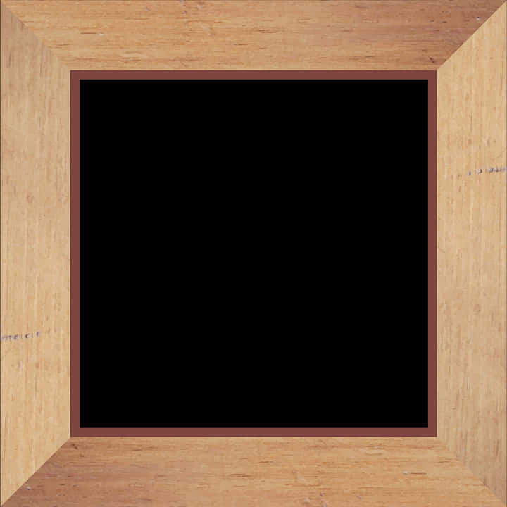 Wooden Square Frameon Texture