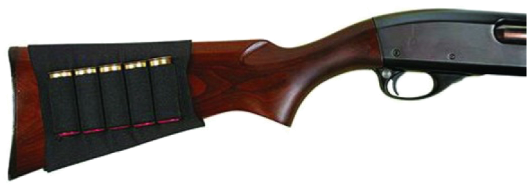 Wooden Stock Shotgunwith Ammunition