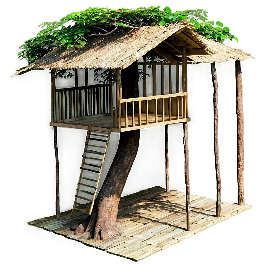 Wooden Tree House Png 63