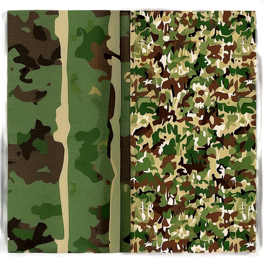 Woodland Camo Fabric Png 29