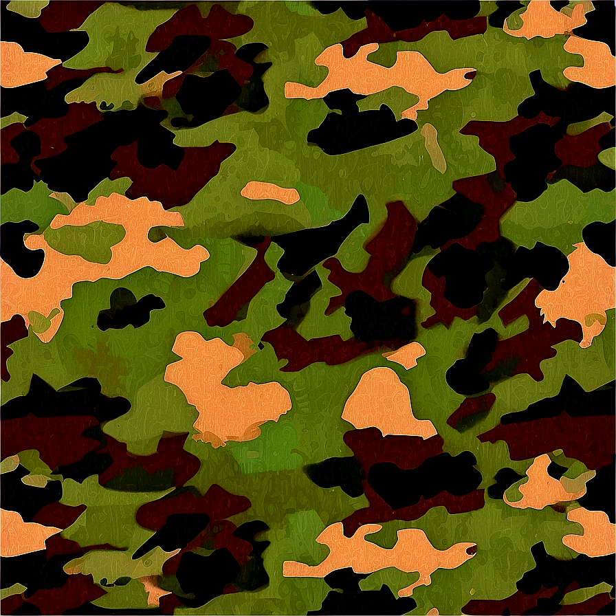 Woodland Camo Fabric Png Hel15