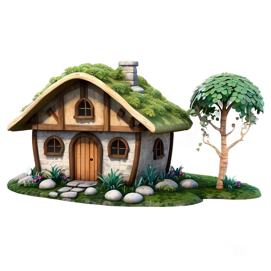 Woodland Creature Cottage Png Ehp22