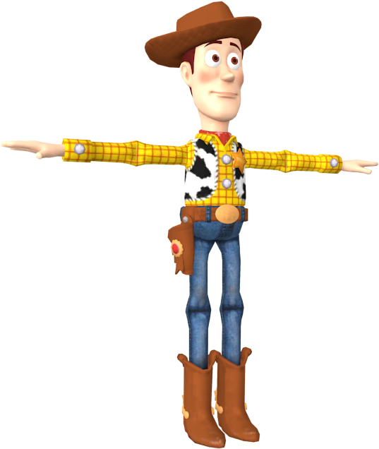 Woody Character Pose