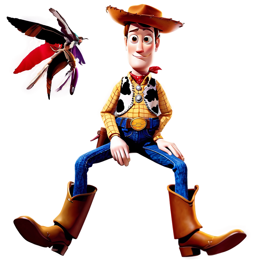 Woody Sitting Down Png Llo12