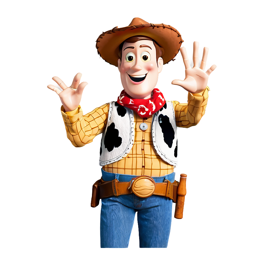 Woody Waving Hand Png 05232024