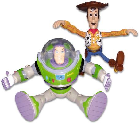 Woodyand Buzz Lightyear Toys