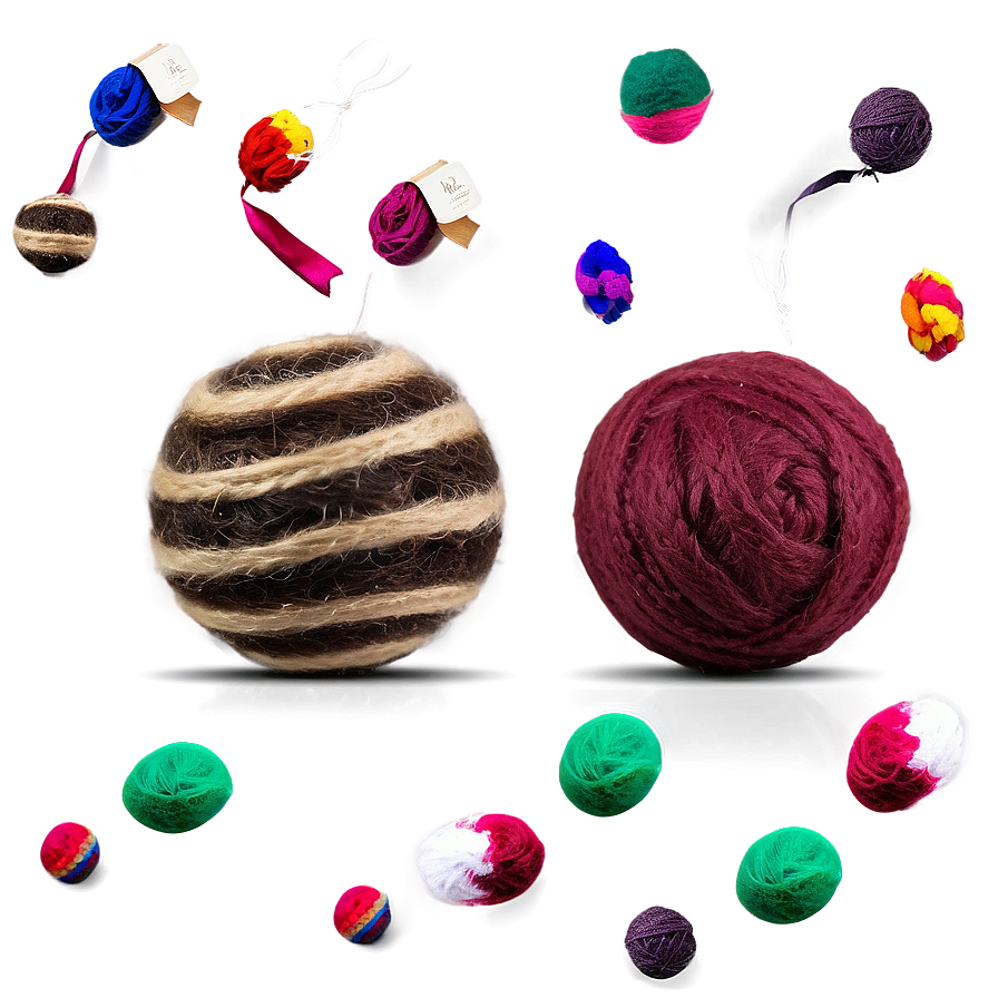 Wool Balls For Cats Png 06212024