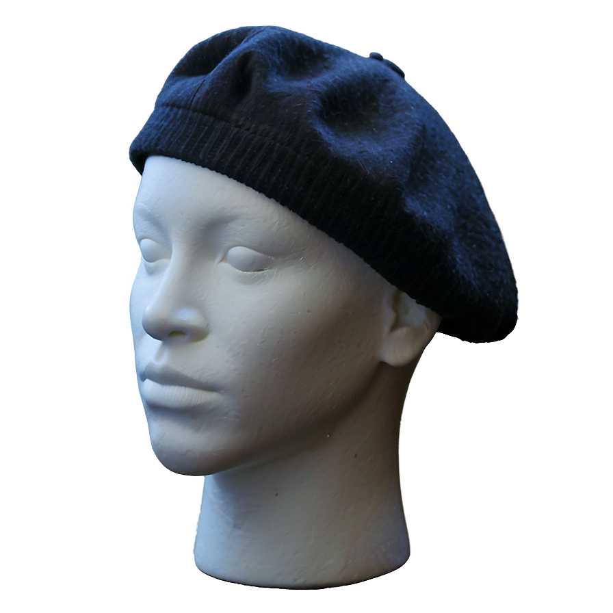 Wool Beret Fashion Png 06252024