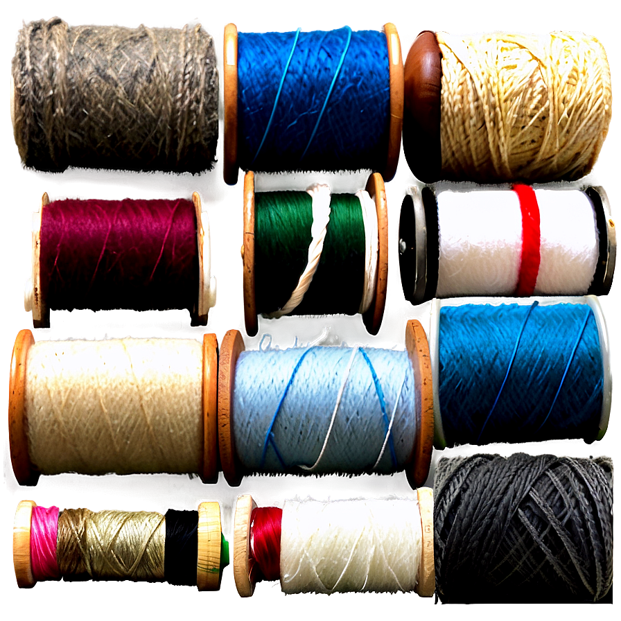 Wool Thread Assortment Png 06252024