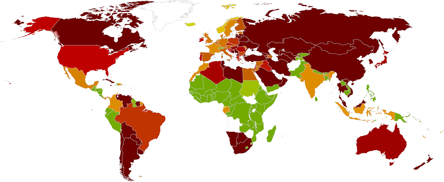 World Map_ Colored By Region