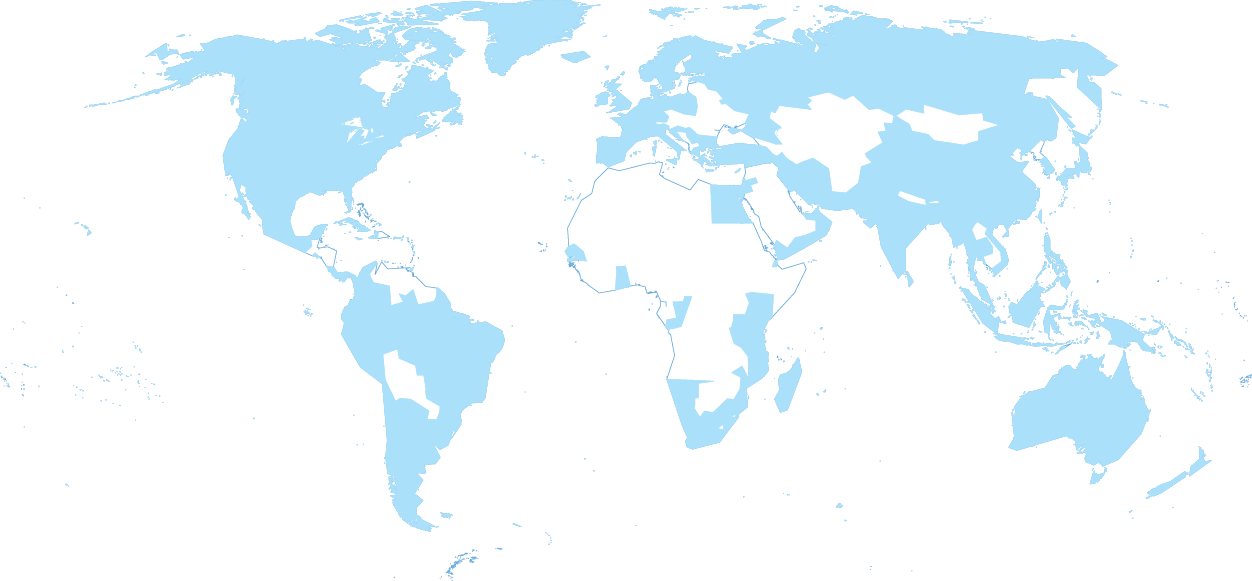 World Map Outline Croatia Location