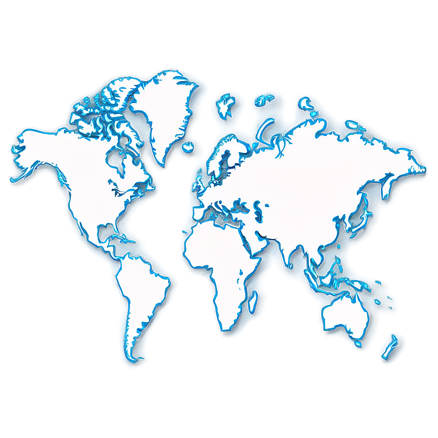 World Map Outline Transparent Png Chb17