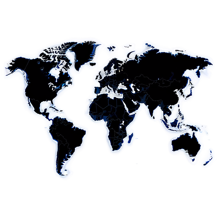 World Map Outline Transparent Png Oii93