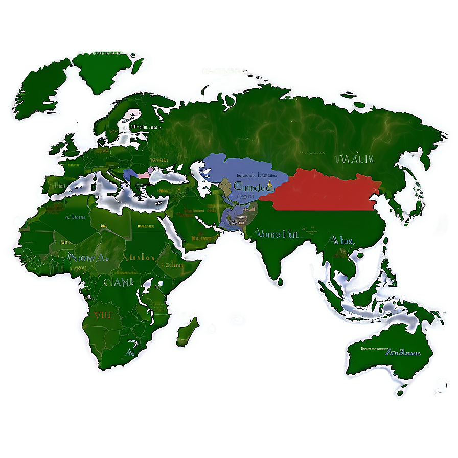 World Map Outline With Capitals Png 06262024