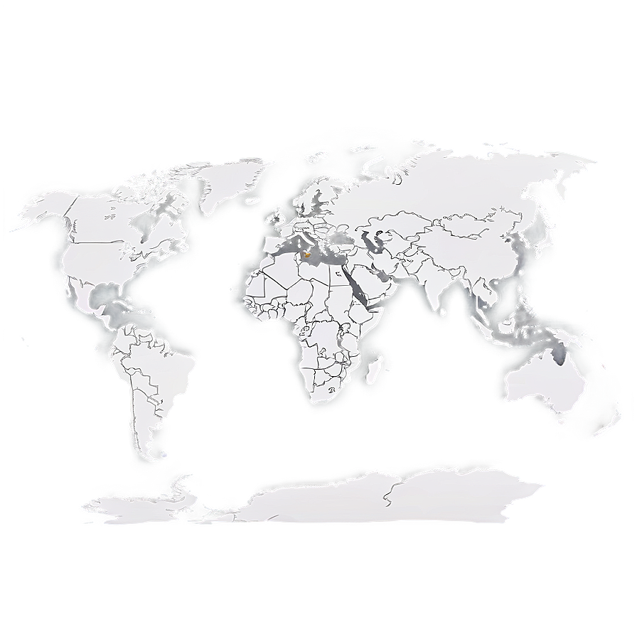 World Map Outline With Continents Png 97