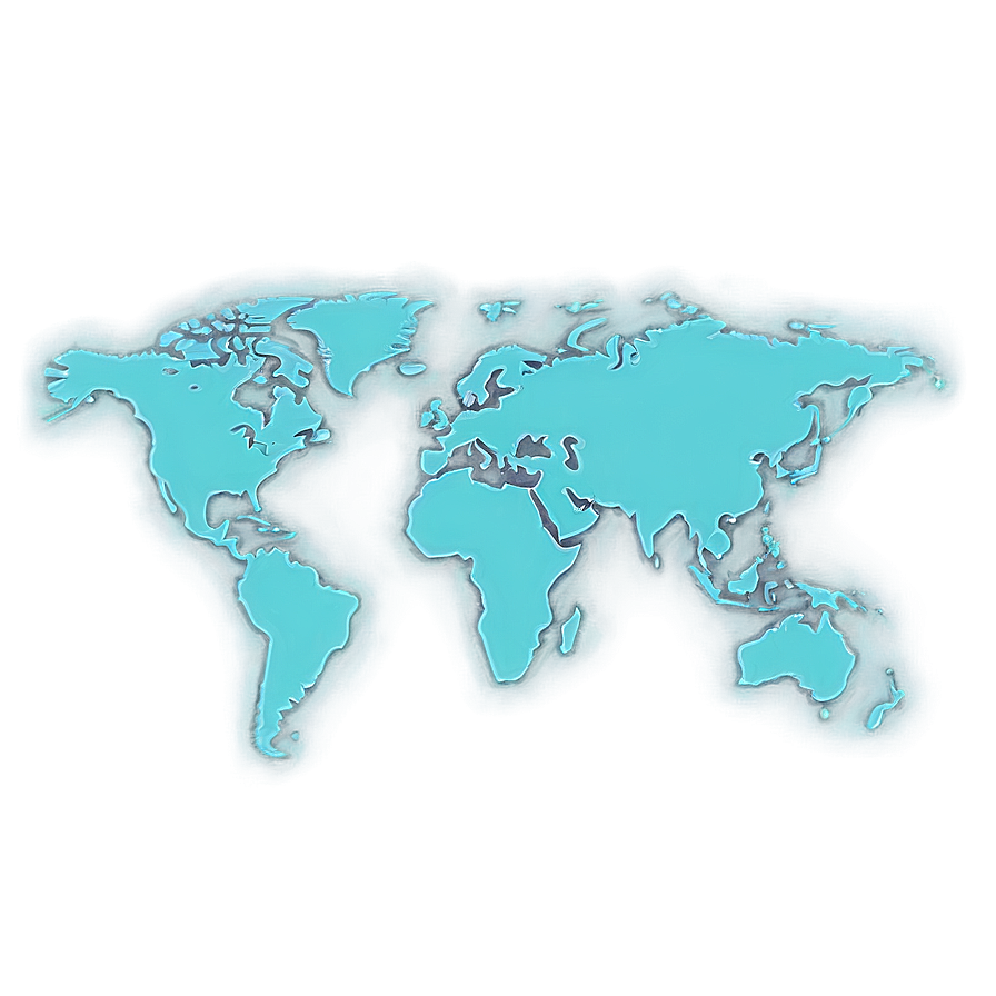 World Map Outline With Continents Png Kwf