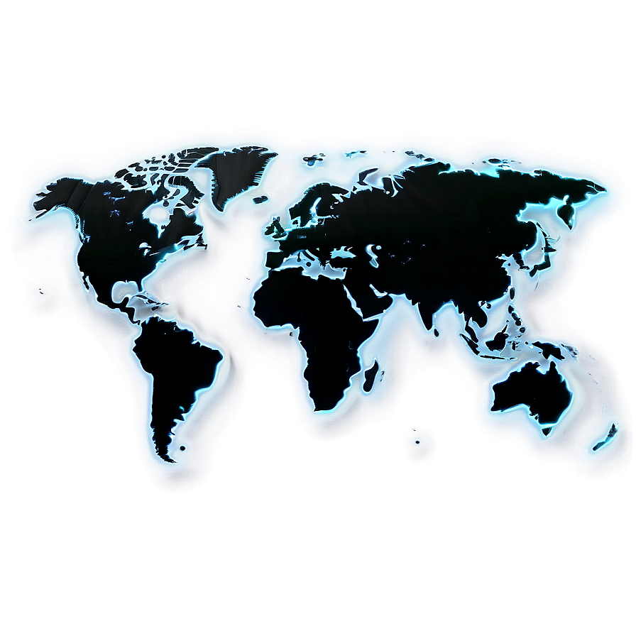 World Map Vector With Cities Png 06262024