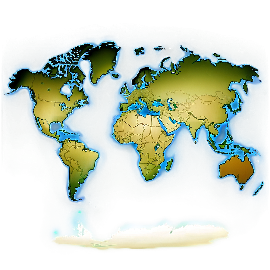 World Map Vector With Continents Png 06262024