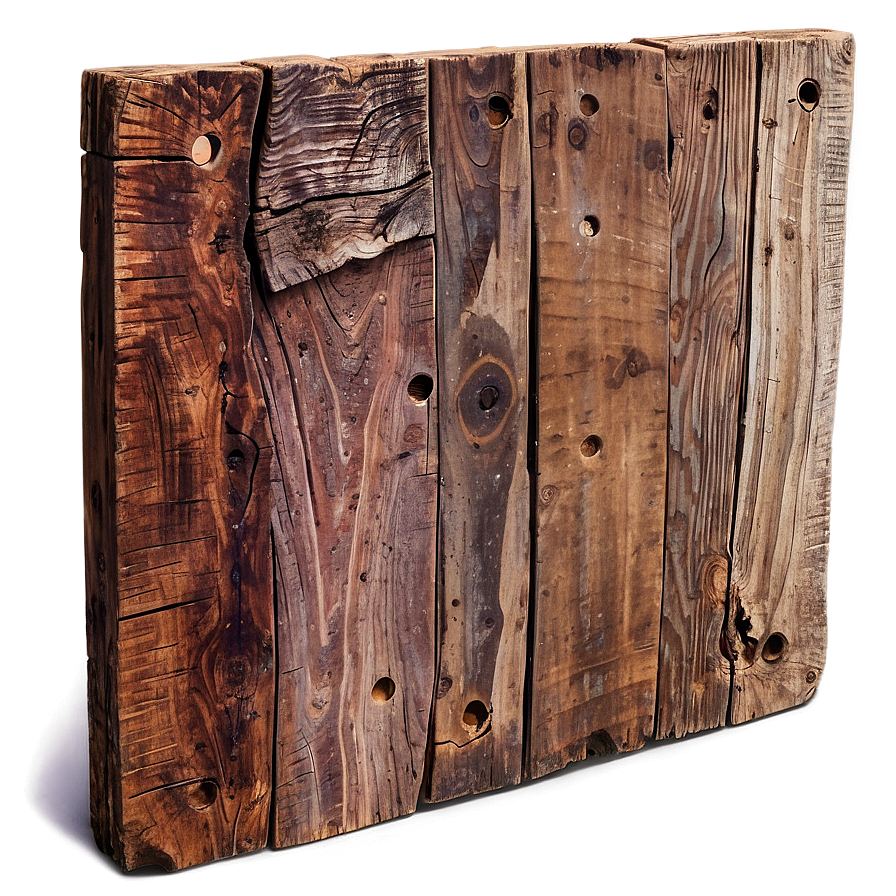 Worn Wooden Board Png 06112024