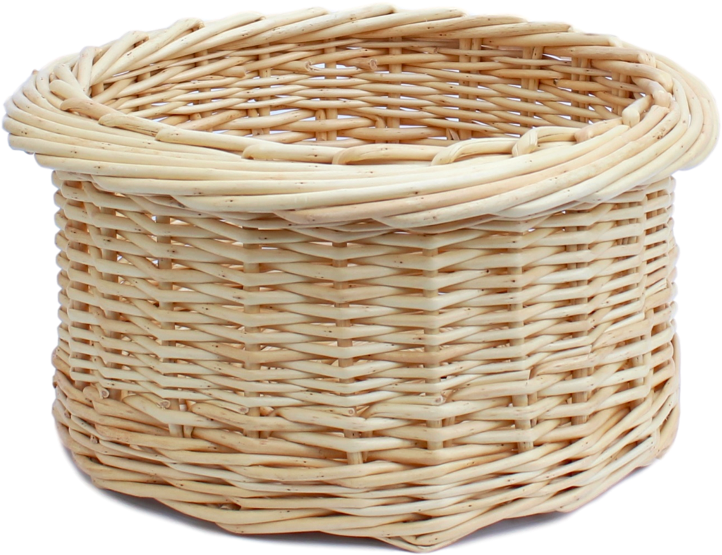 Woven Rattan Basket Isolated.png