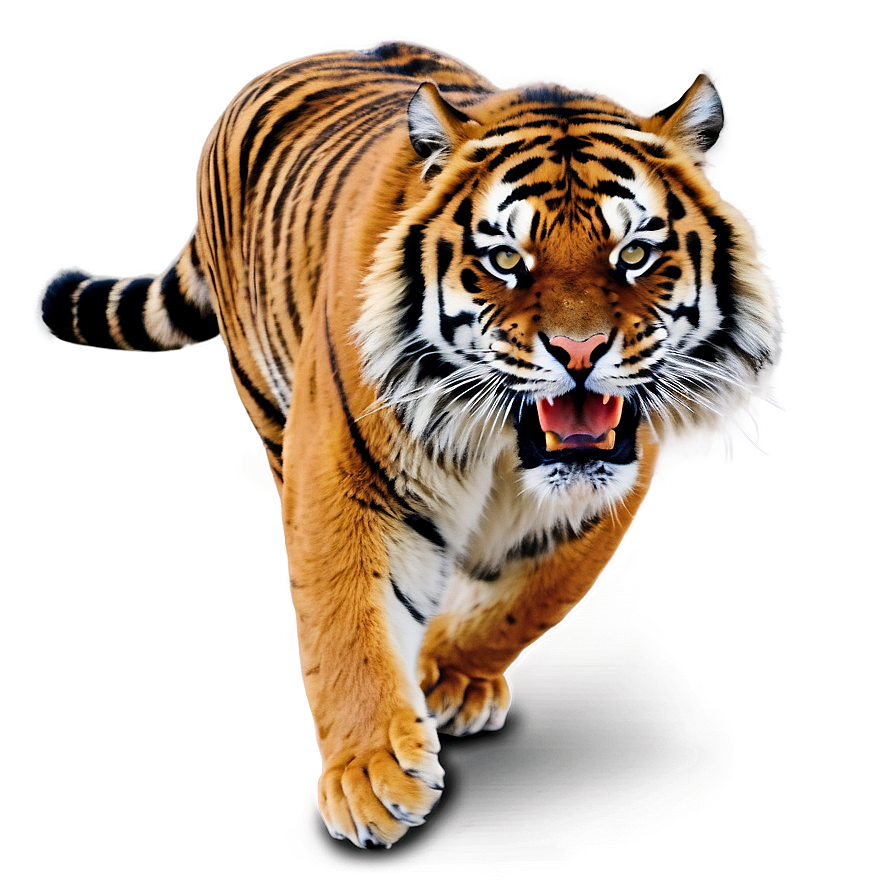 Wrathful Siberian Tiger Png 06252024