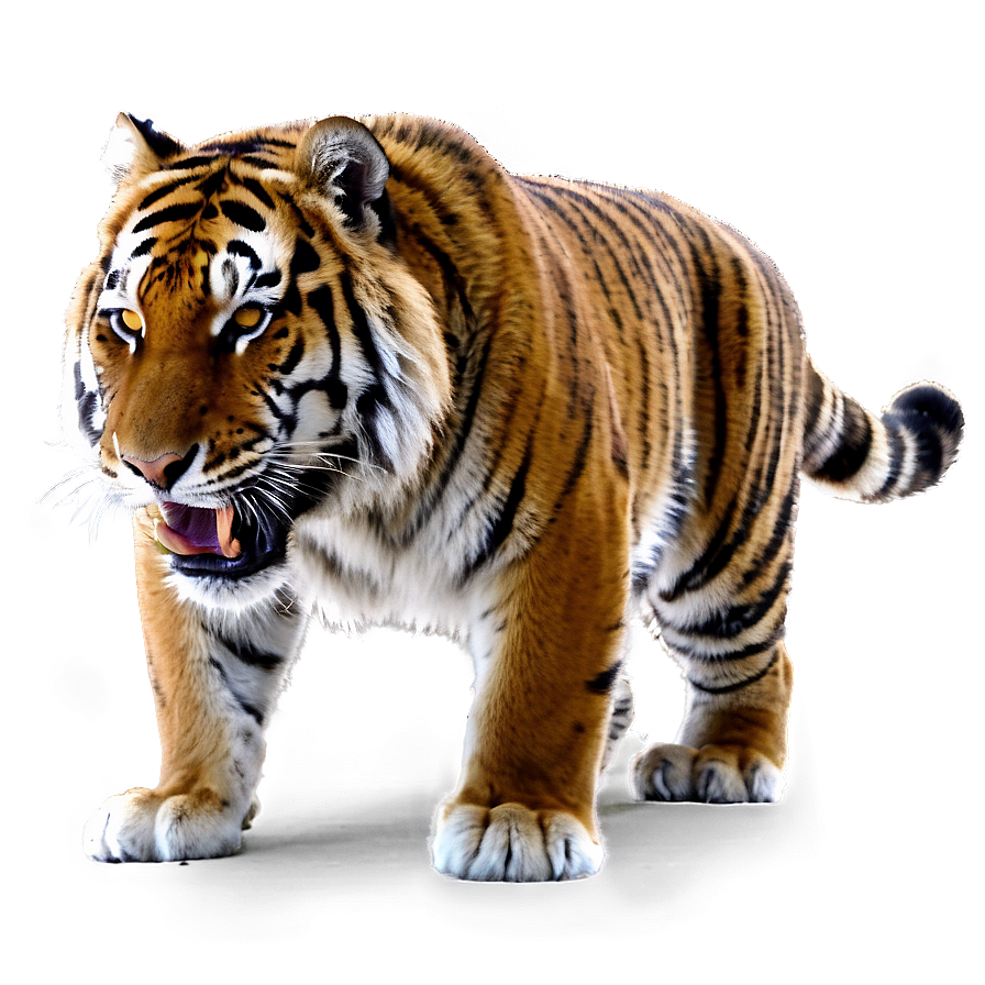 Wrathful Siberian Tiger Png Via