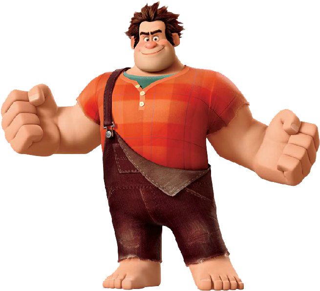 Wreck It Ralph Character Pose