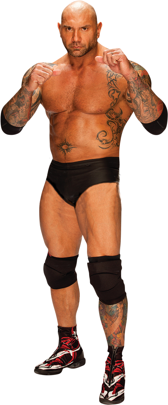 Wrestler_ Batista_ Posing