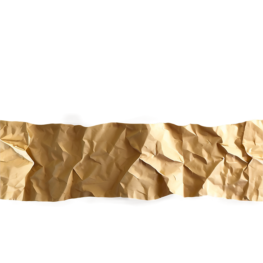 Wrinkled Gold Paper Texture Png 06212024