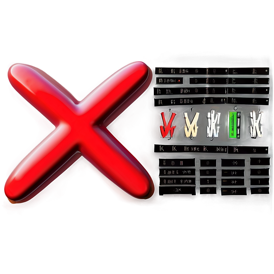 Wrong Red X Image Png 06262024