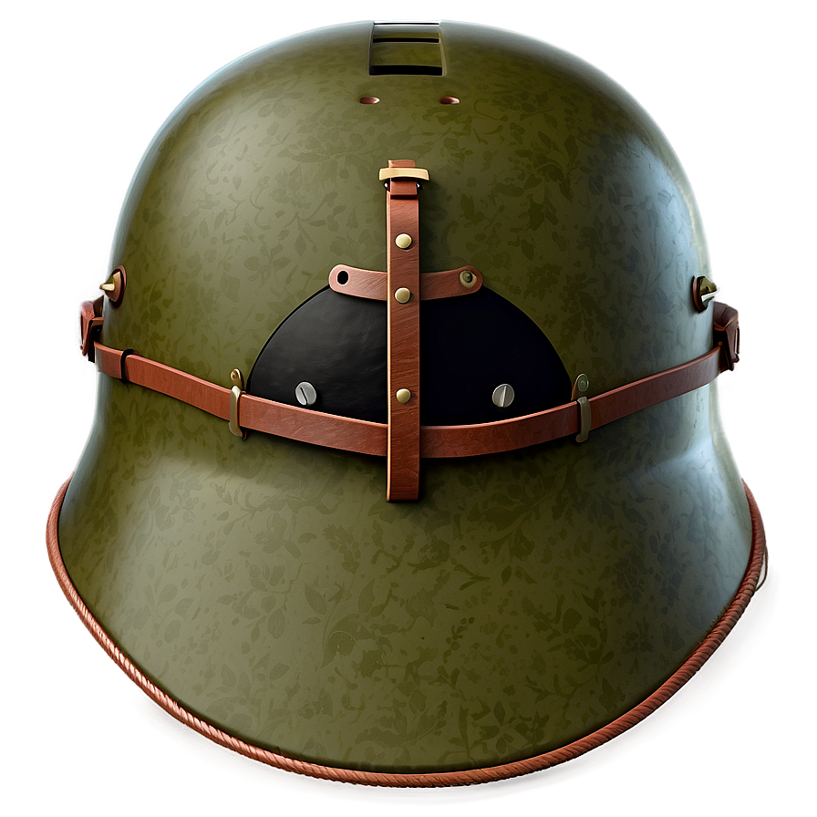 Ww2 Combat Helmet Design Png 06132024