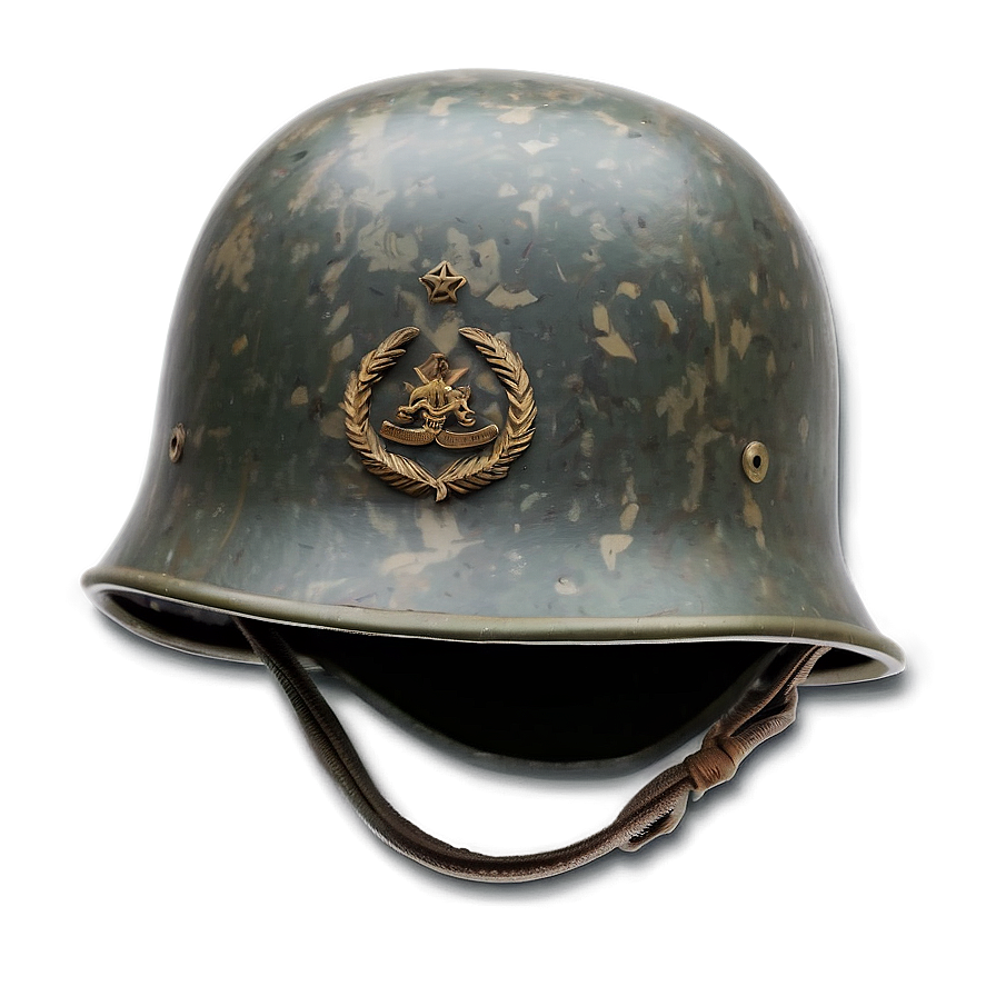 Ww2 Helmet Front View Png Flg