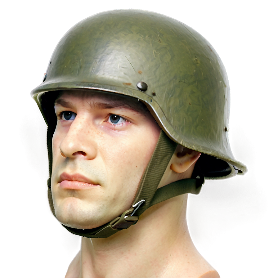 Ww2 Helmet Front View Png Ijt10