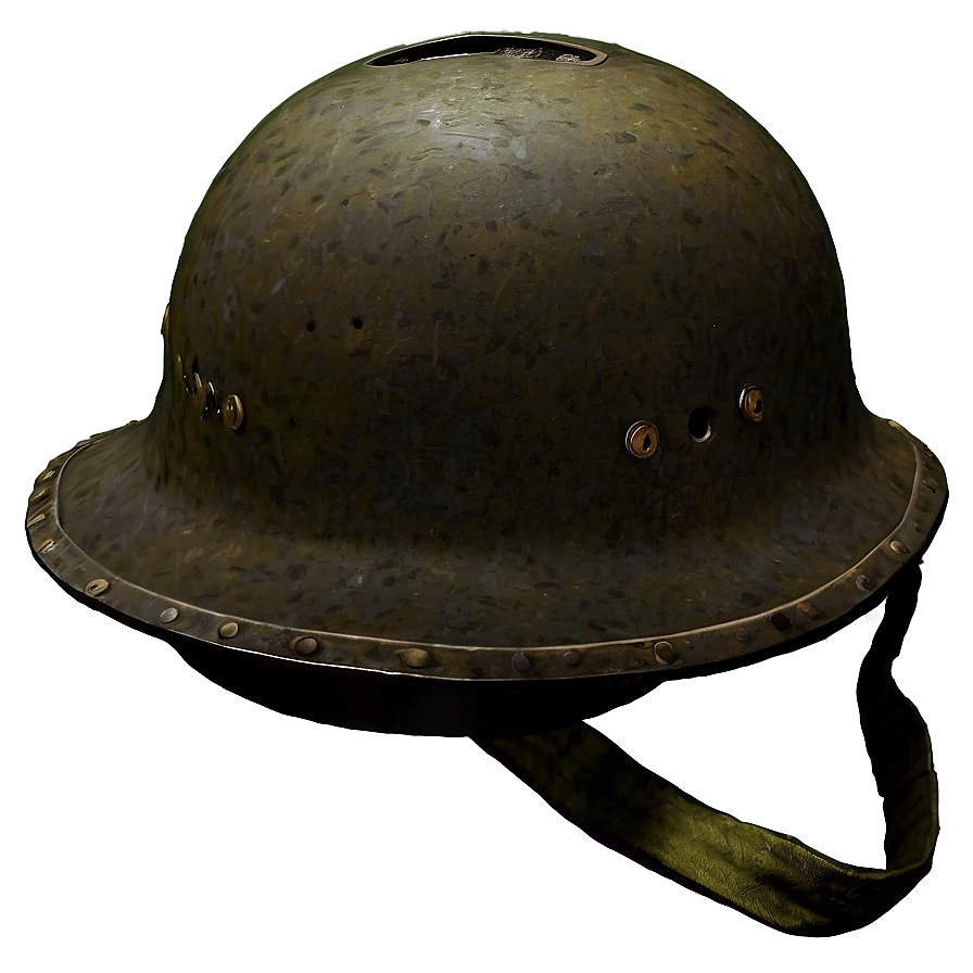 Ww2 Helmet On Ground Png 12