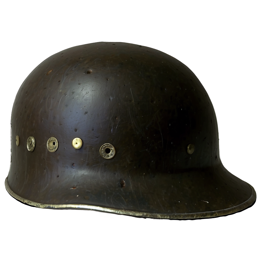 Ww2 Helmet On Ground Png Dsn59